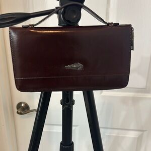 Elegant Brown faux Leather Men's Bag